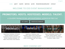 Tablet Screenshot of ceodubai.com